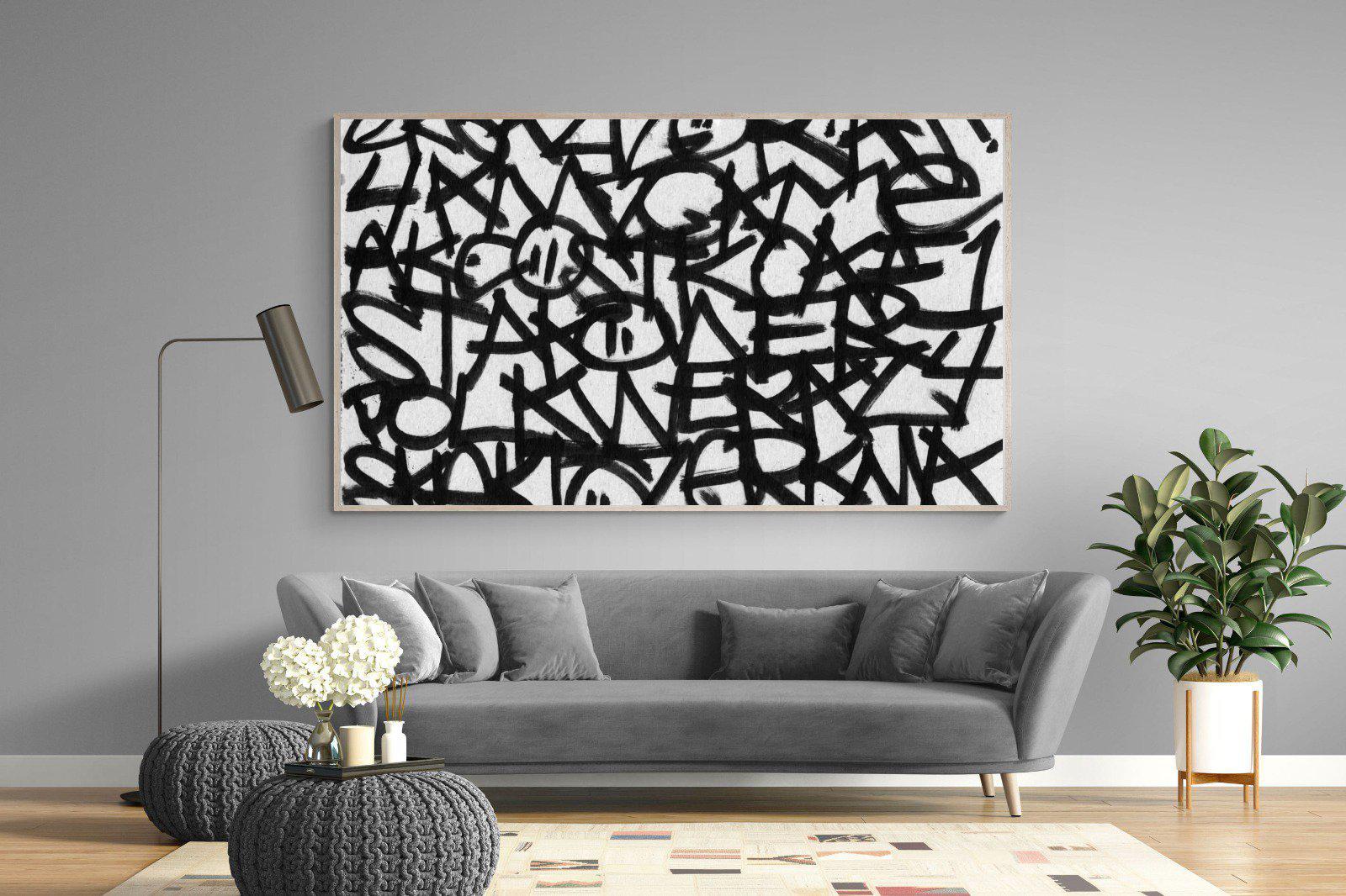Urban Art-Wall_Art-220 x 130cm-Mounted Canvas-Wood-Pixalot