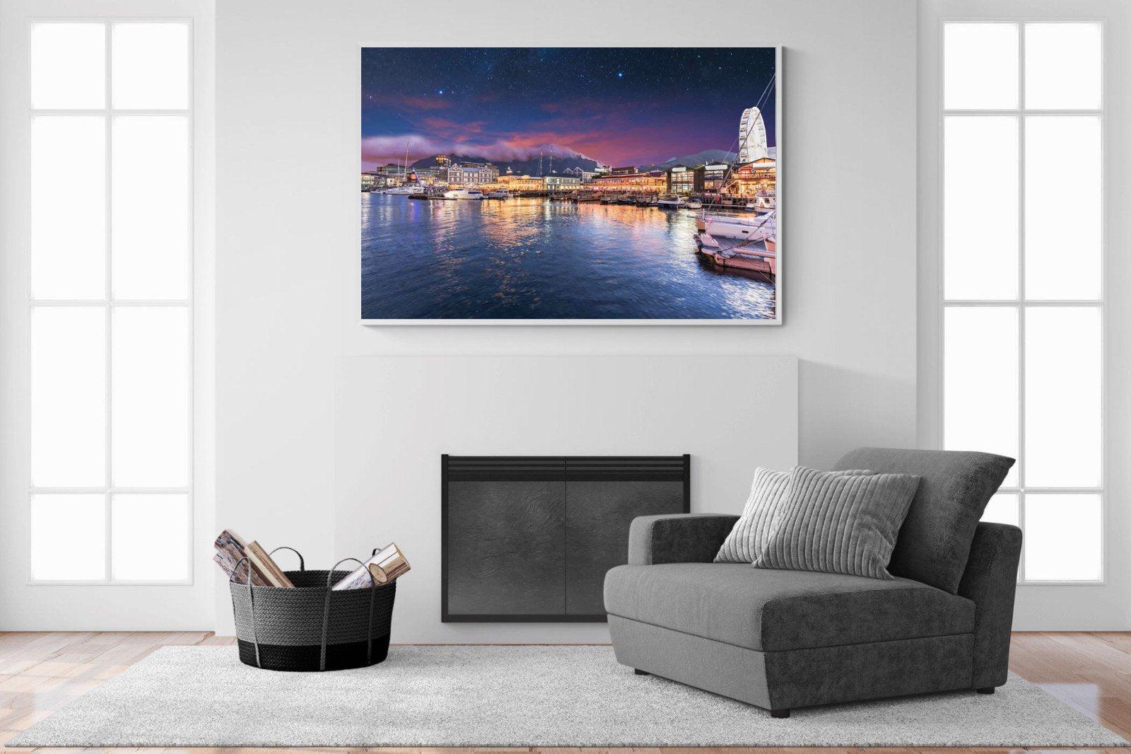 V&A Waterfront-Wall_Art-150 x 100cm-Mounted Canvas-White-Pixalot