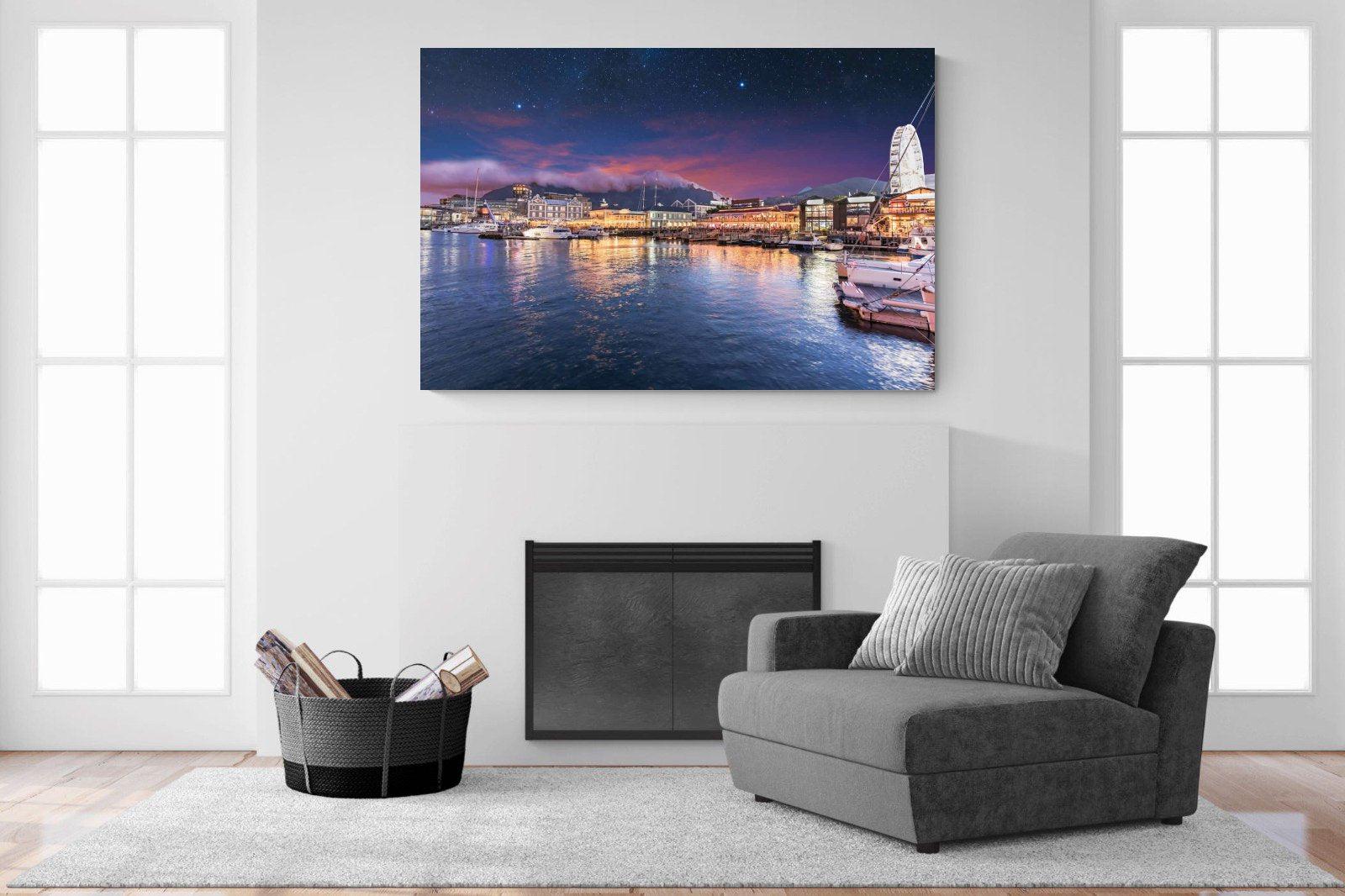 V&A Waterfront-Wall_Art-150 x 100cm-Mounted Canvas-No Frame-Pixalot