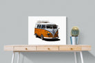 VW Combi-Wall_Art-80 x 60cm-Mounted Canvas-No Frame-Pixalot