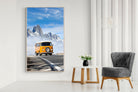 VW Mini Van-Wall_Art-130 x 220cm-Mounted Canvas-Wood-Pixalot