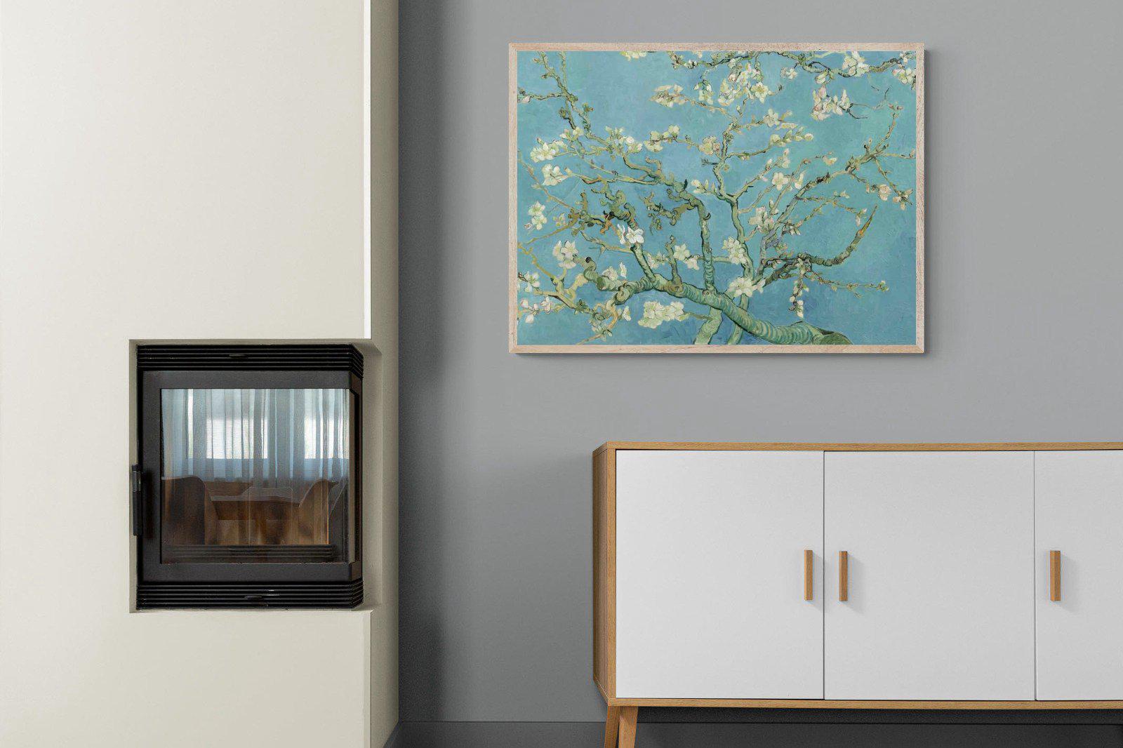 Van Gogh Almond Blossoms-Wall_Art-100 x 75cm-Mounted Canvas-Wood-Pixalot