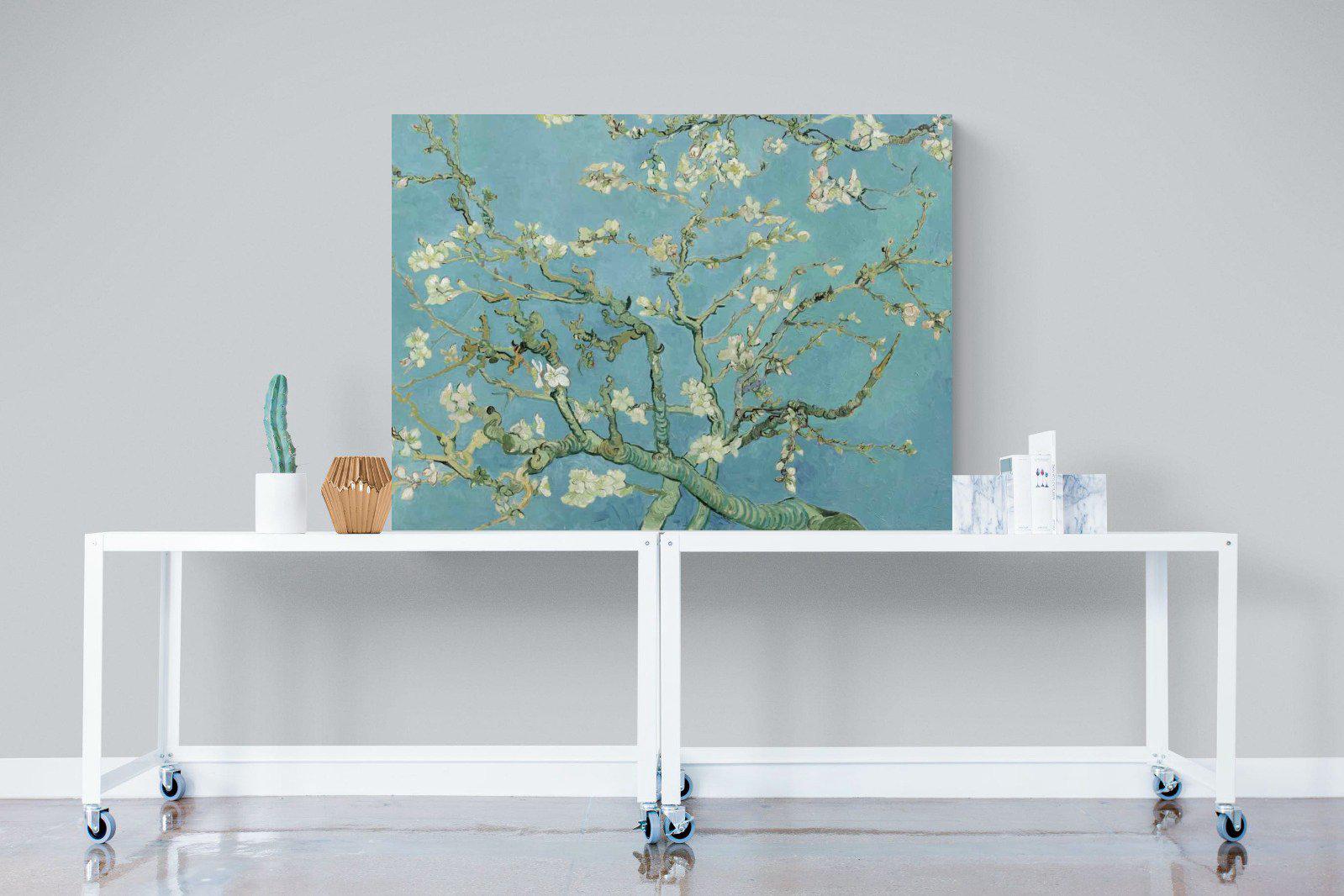 Van Gogh Almond Blossoms-Wall_Art-120 x 90cm-Mounted Canvas-No Frame-Pixalot