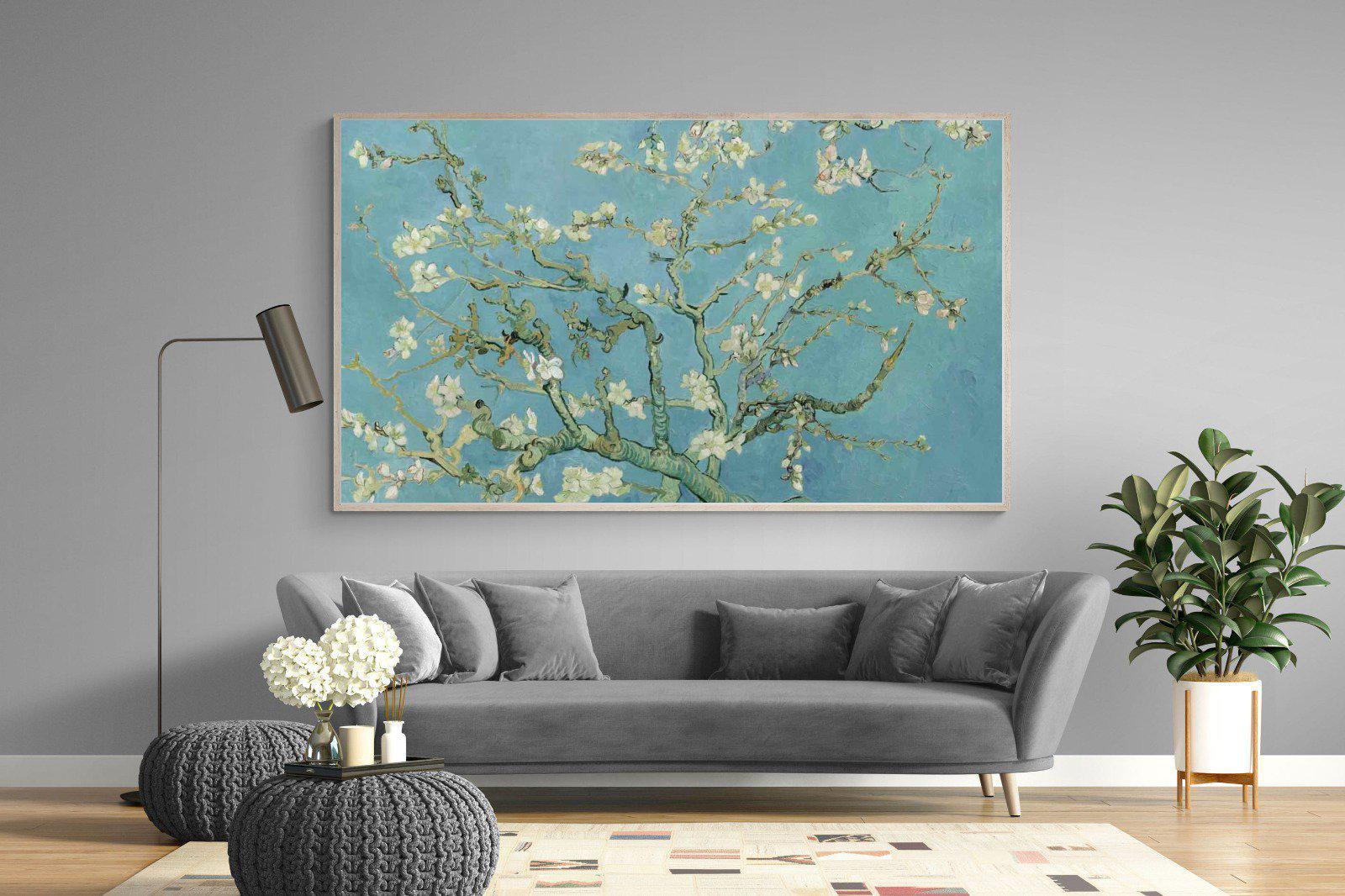 Van Gogh Almond Blossoms-Wall_Art-220 x 130cm-Mounted Canvas-Wood-Pixalot