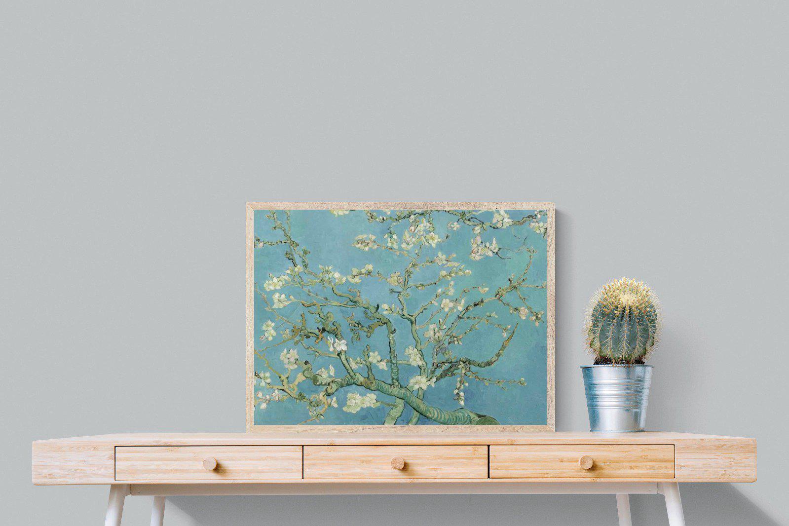 Van Gogh Almond Blossoms-Wall_Art-80 x 60cm-Mounted Canvas-Wood-Pixalot