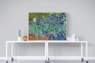 Van Gogh Irises-Wall_Art-120 x 90cm-Mounted Canvas-Wood-Pixalot