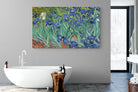 Van Gogh Irises-Wall_Art-180 x 110cm-Mounted Canvas-No Frame-Pixalot