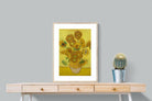 Van Gogh Sunflowers-Wall_Art-60 x 80cm-Framed Print-Wood-Pixalot