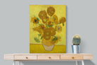 Van Gogh Sunflowers-Wall_Art-75 x 100cm-Mounted Canvas-No Frame-Pixalot