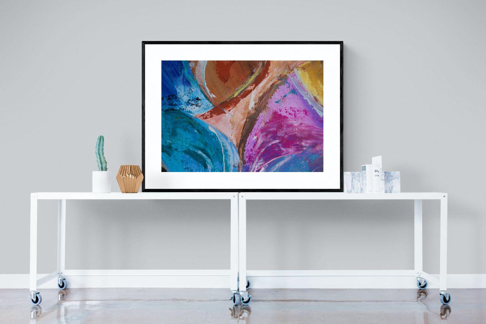 Verve-Wall_Art-120 x 90cm-Framed Print-Black-Pixalot