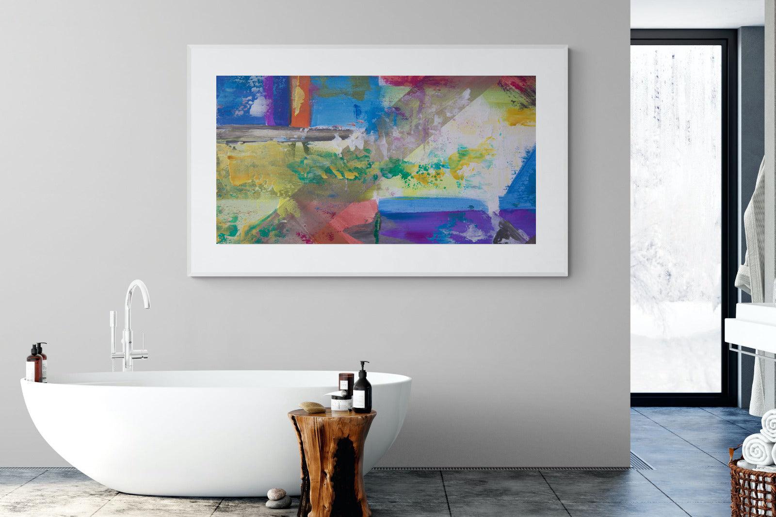 Vibe-Wall_Art-180 x 110cm-Framed Print-White-Pixalot