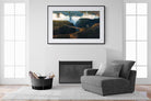 Victoria Falls-Wall_Art-150 x 100cm-Framed Print-Black-Pixalot