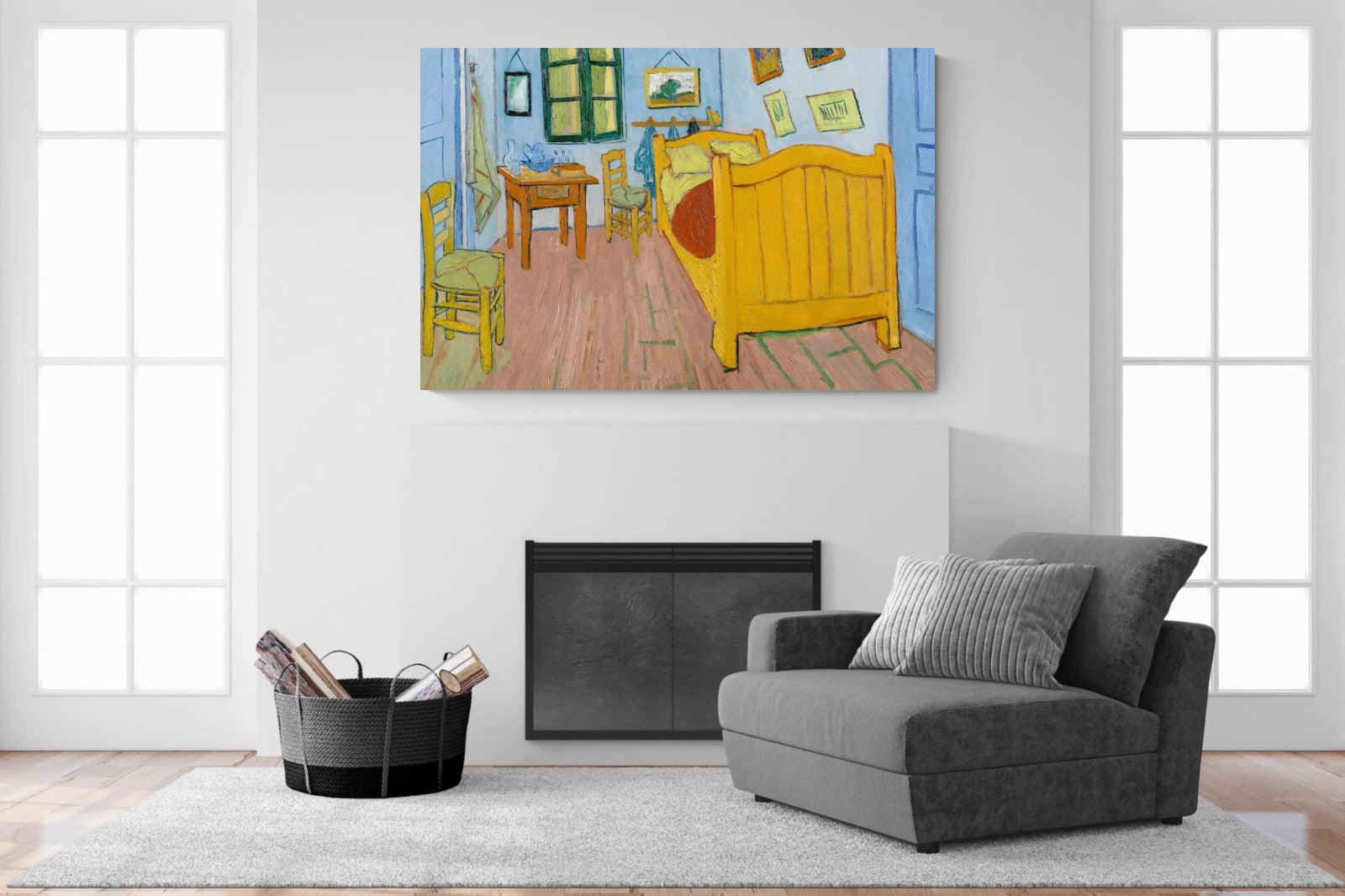 Vincent's Bedroom in Arles-Wall_Art-150 x 100cm-Mounted Canvas-No Frame-Pixalot