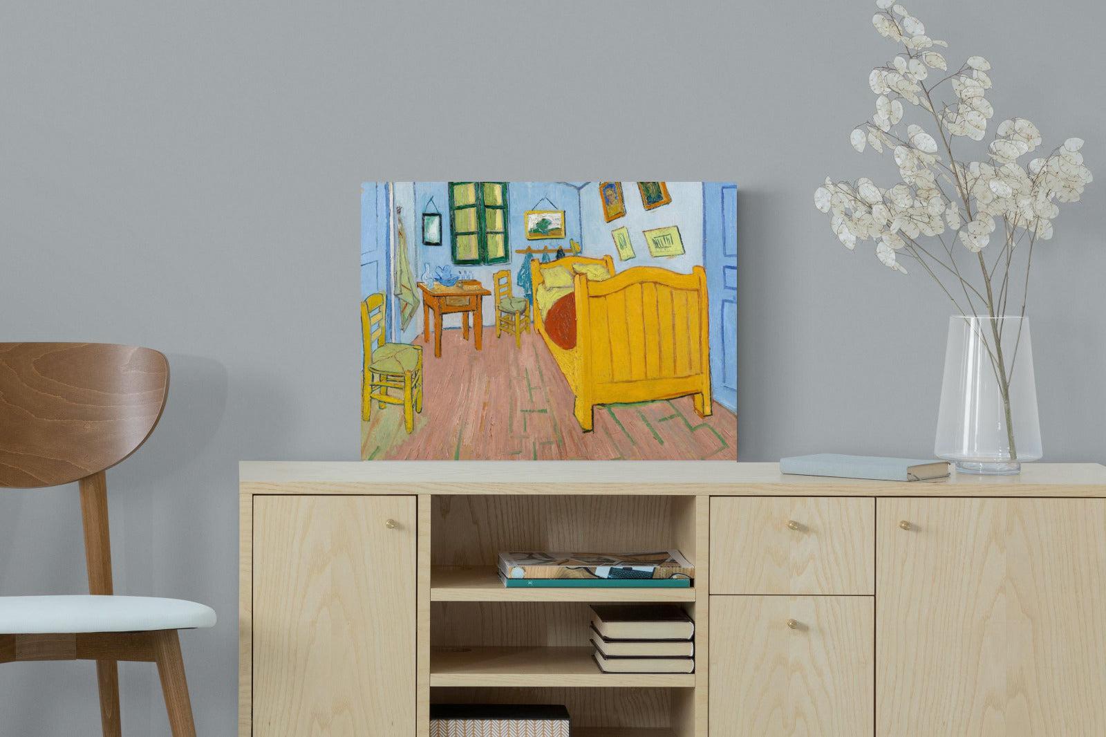 Vincent's Bedroom in Arles-Wall_Art-60 x 45cm-Mounted Canvas-No Frame-Pixalot
