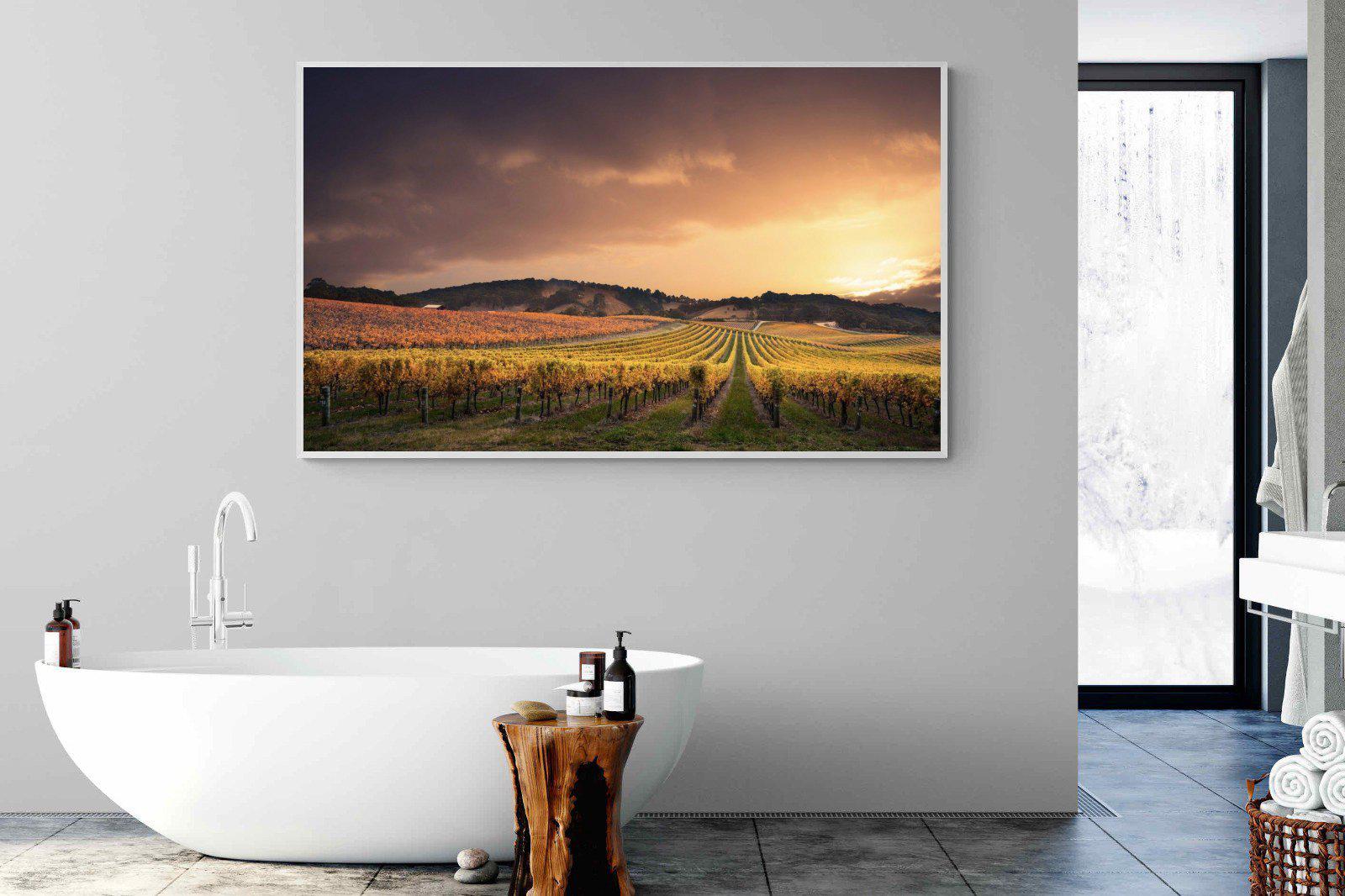 Vineyards-Wall_Art-180 x 110cm-Mounted Canvas-White-Pixalot