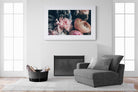 Vintage Bouquet-Wall_Art-150 x 100cm-Framed Print-White-Pixalot