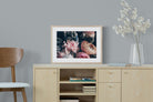 Vintage Bouquet-Wall_Art-60 x 45cm-Framed Print-Wood-Pixalot