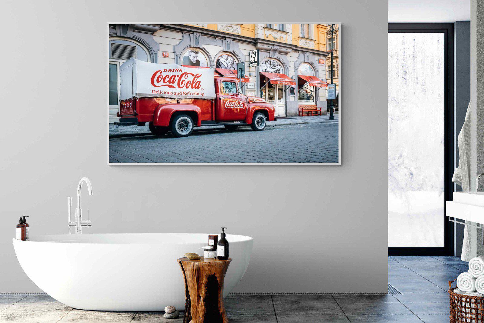 Vintage Coca-Cola-Wall_Art-180 x 110cm-Mounted Canvas-White-Pixalot