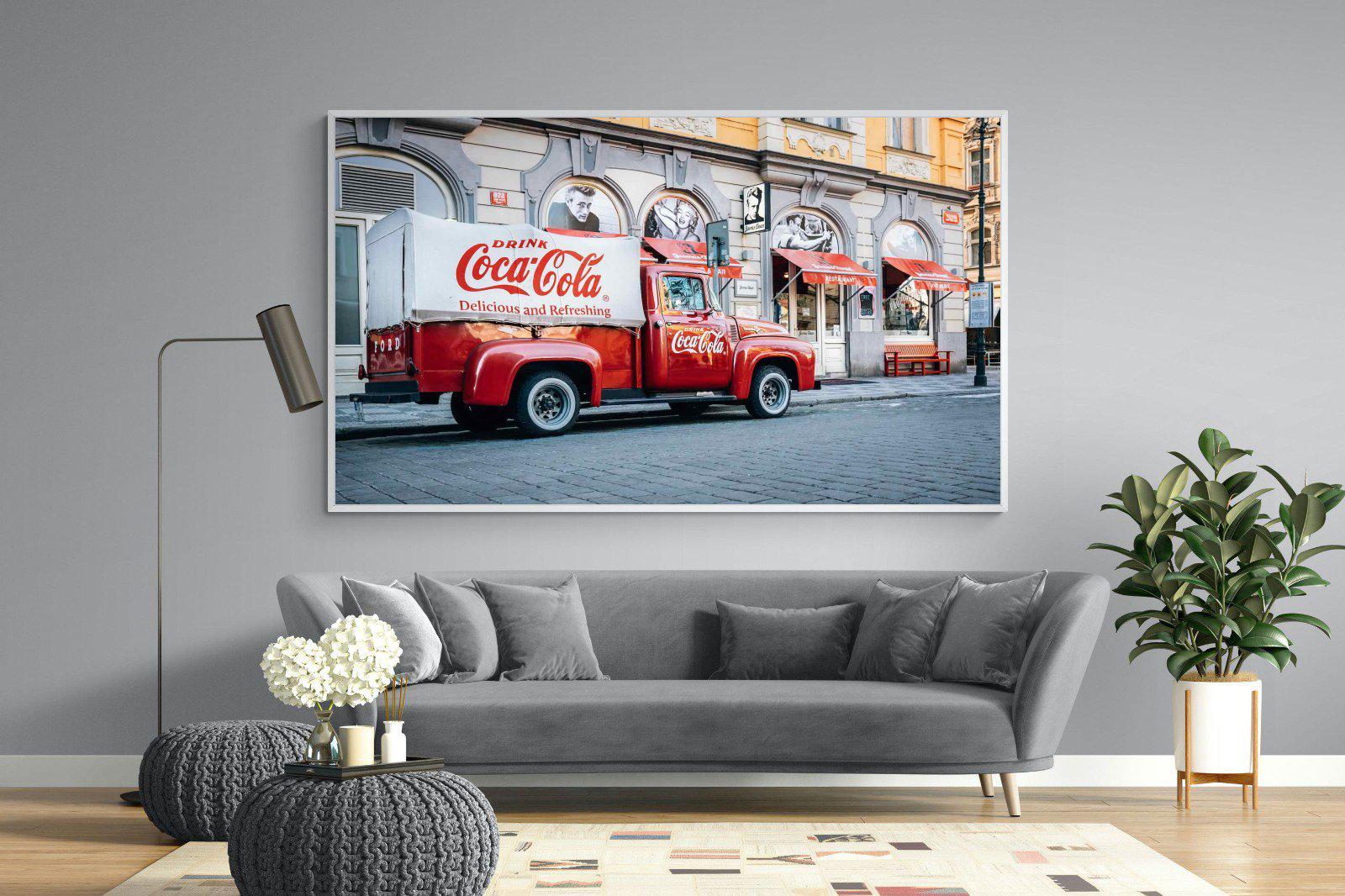 Vintage Coca-Cola-Wall_Art-220 x 130cm-Mounted Canvas-White-Pixalot