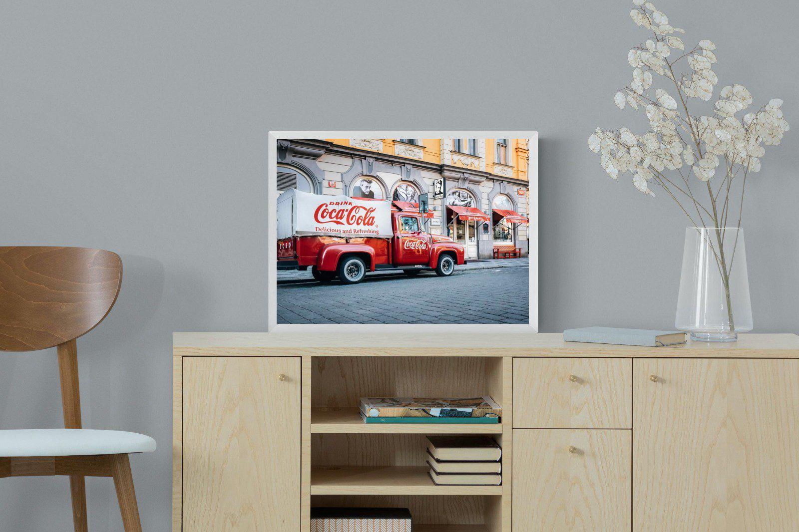 Vintage Coca-Cola-Wall_Art-60 x 45cm-Mounted Canvas-White-Pixalot