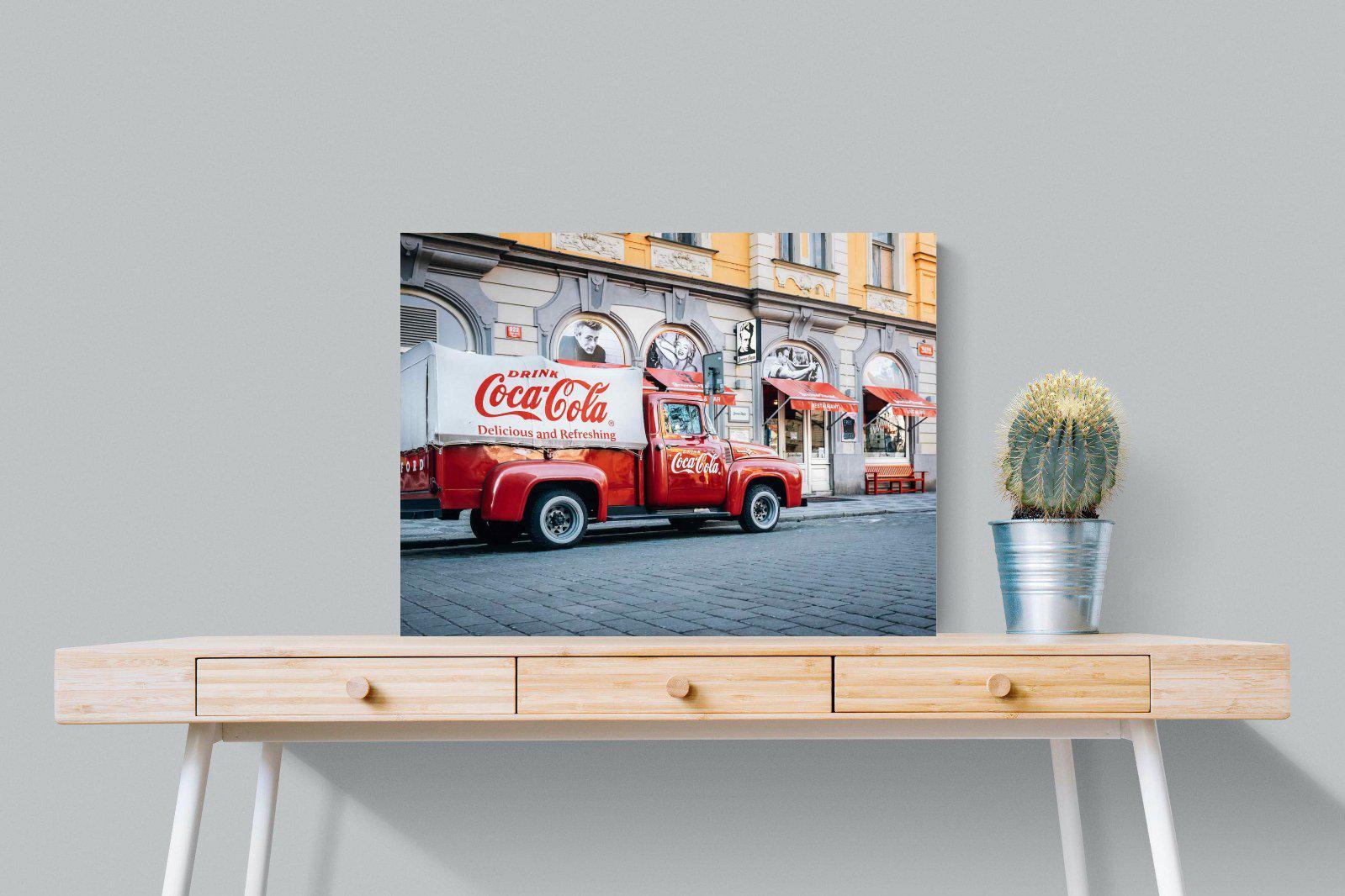 Vintage Coca-Cola-Wall_Art-80 x 60cm-Mounted Canvas-No Frame-Pixalot