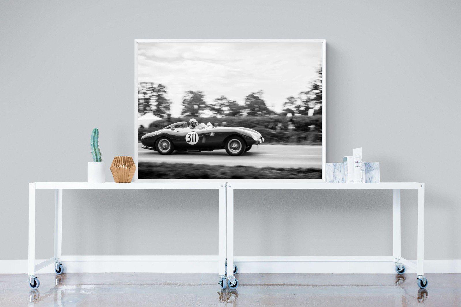 Vintage Grand Prix-Wall_Art-120 x 90cm-Mounted Canvas-White-Pixalot