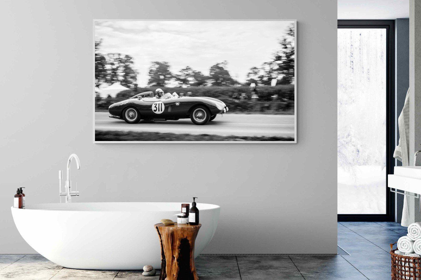 Vintage Grand Prix-Wall_Art-180 x 110cm-Mounted Canvas-White-Pixalot