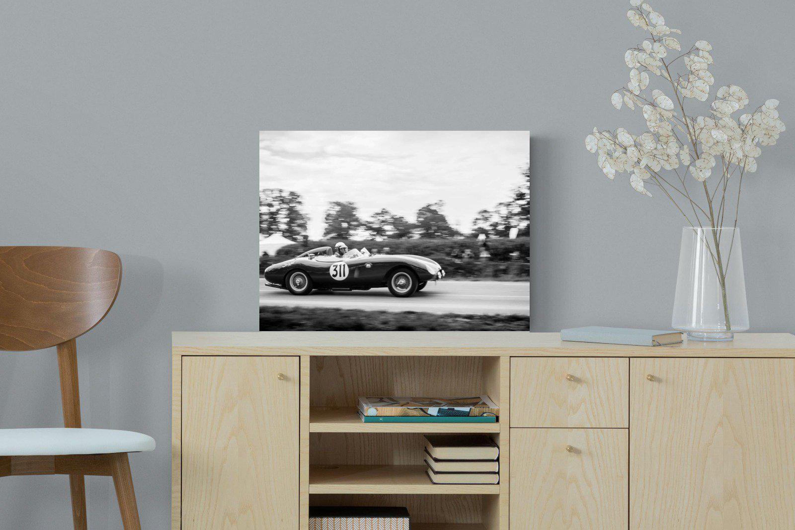 Vintage Grand Prix-Wall_Art-60 x 45cm-Mounted Canvas-No Frame-Pixalot