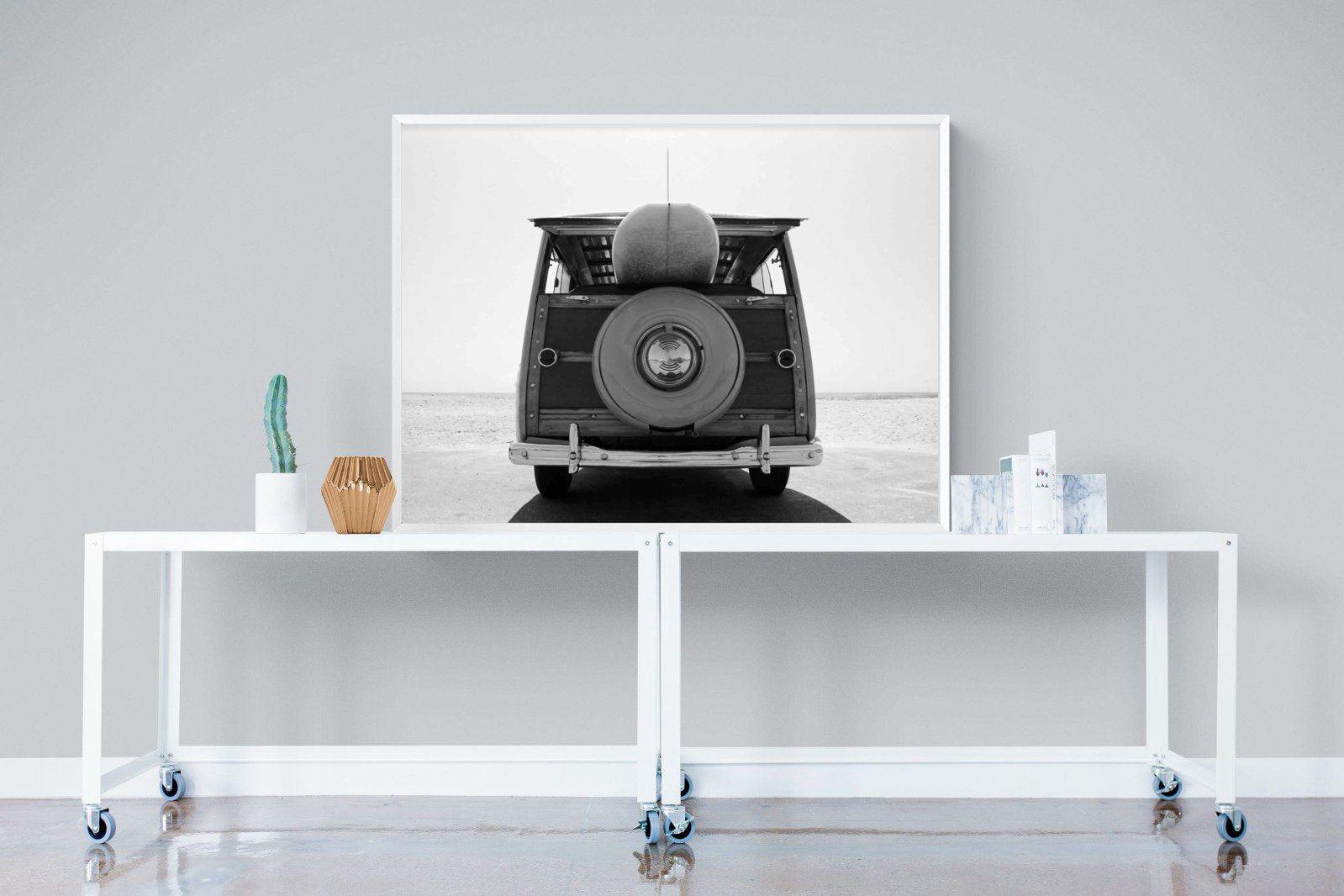 Vintage Surf-Wall_Art-120 x 90cm-Mounted Canvas-White-Pixalot