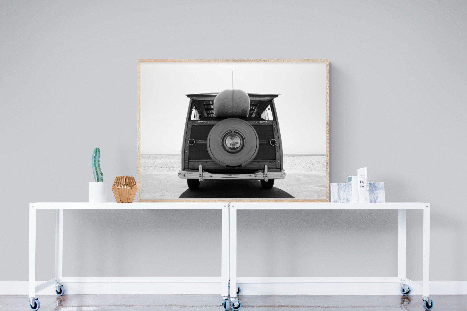 Vintage Surf-Wall_Art-120 x 90cm-Mounted Canvas-Wood-Pixalot