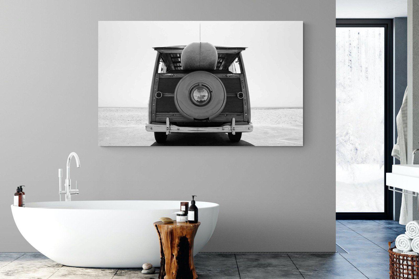 Vintage Surf-Wall_Art-180 x 110cm-Mounted Canvas-No Frame-Pixalot
