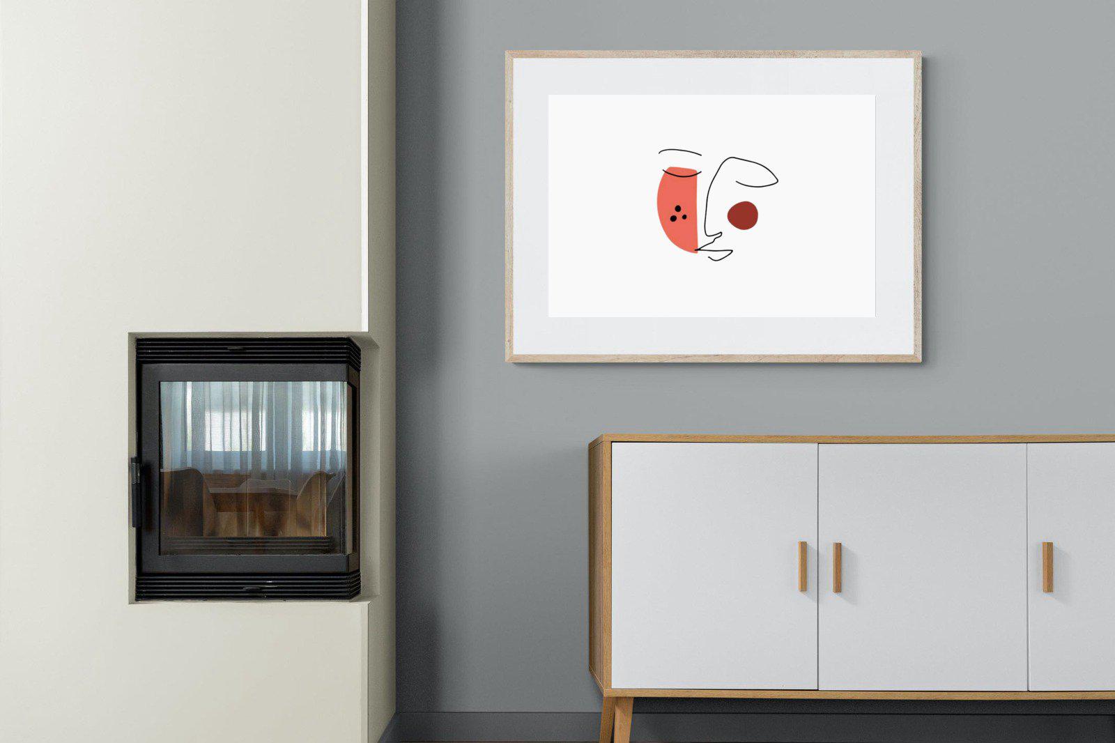 Viviene-Wall_Art-100 x 75cm-Framed Print-Wood-Pixalot