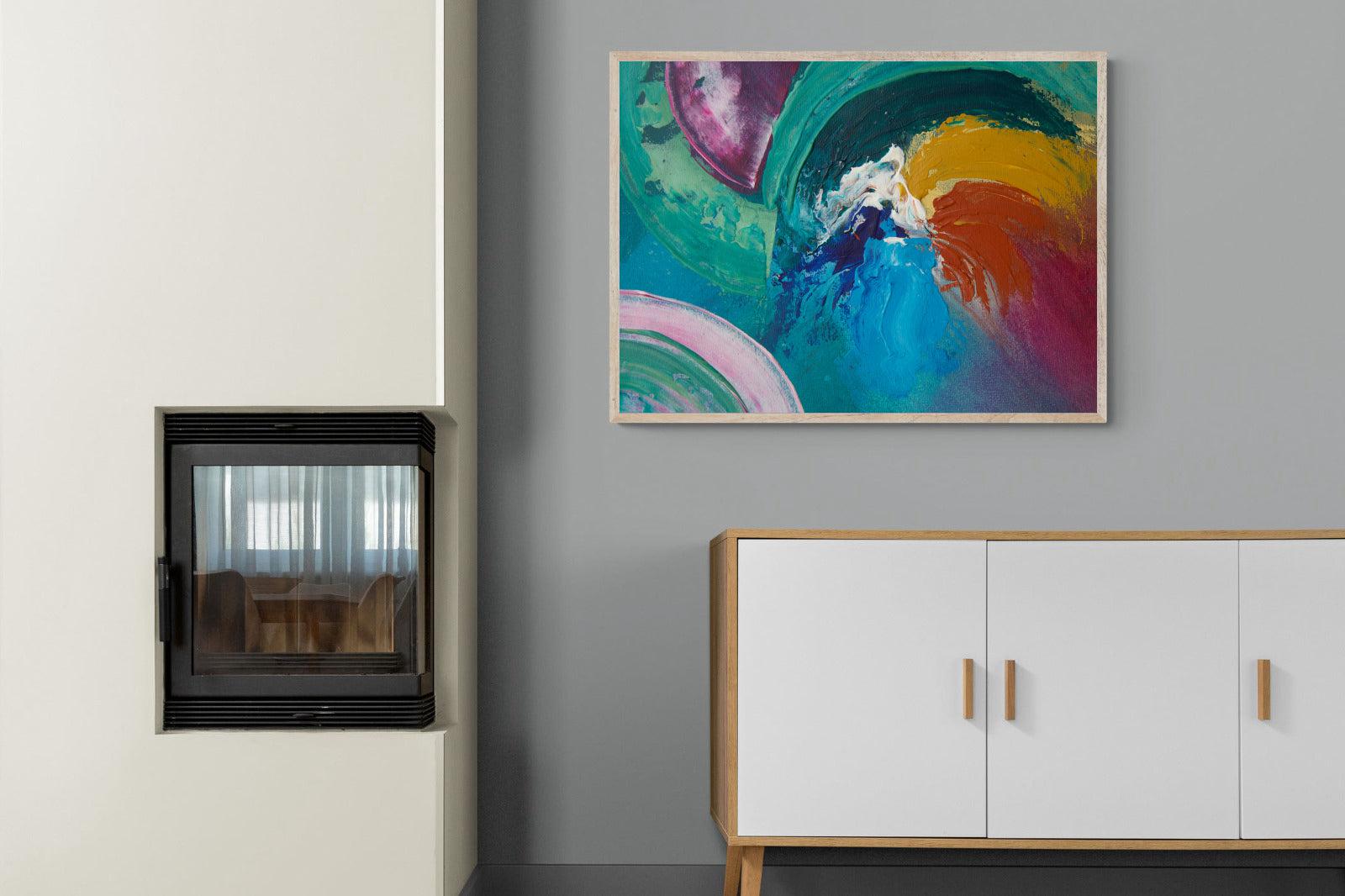 Vortex-Wall_Art-100 x 75cm-Mounted Canvas-Wood-Pixalot