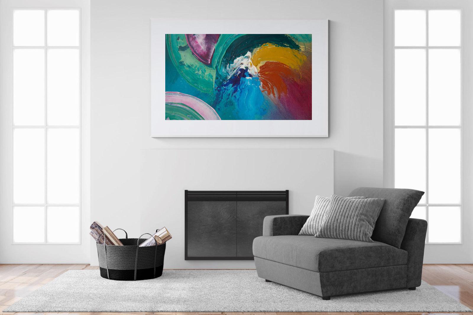 Vortex-Wall_Art-150 x 100cm-Framed Print-White-Pixalot