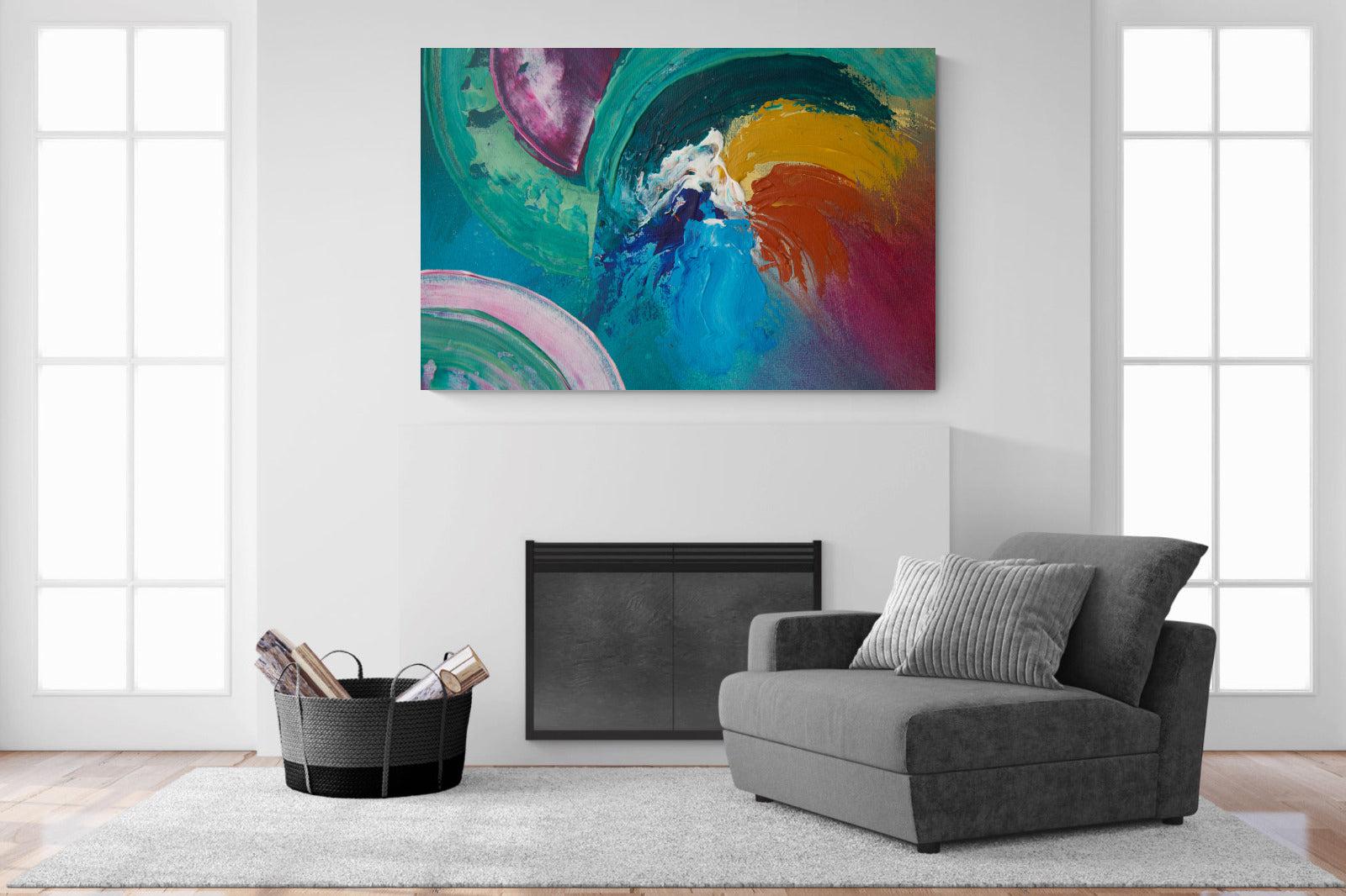 Vortex-Wall_Art-150 x 100cm-Mounted Canvas-No Frame-Pixalot