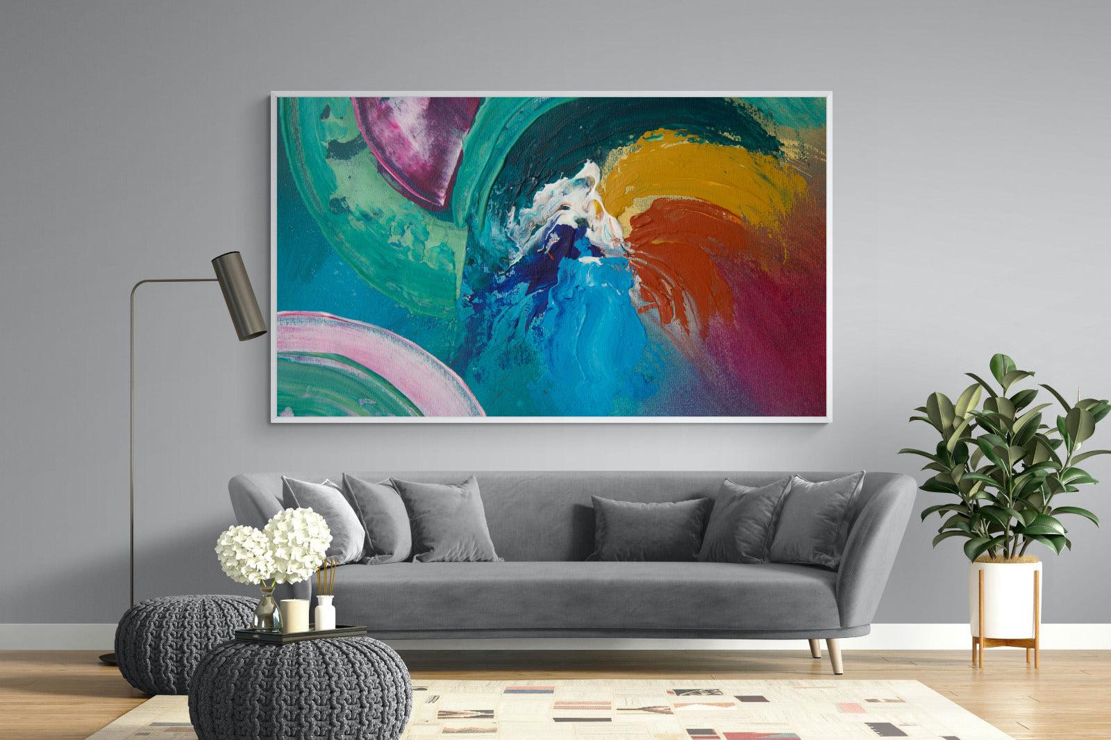 Vortex-Wall_Art-220 x 130cm-Mounted Canvas-White-Pixalot