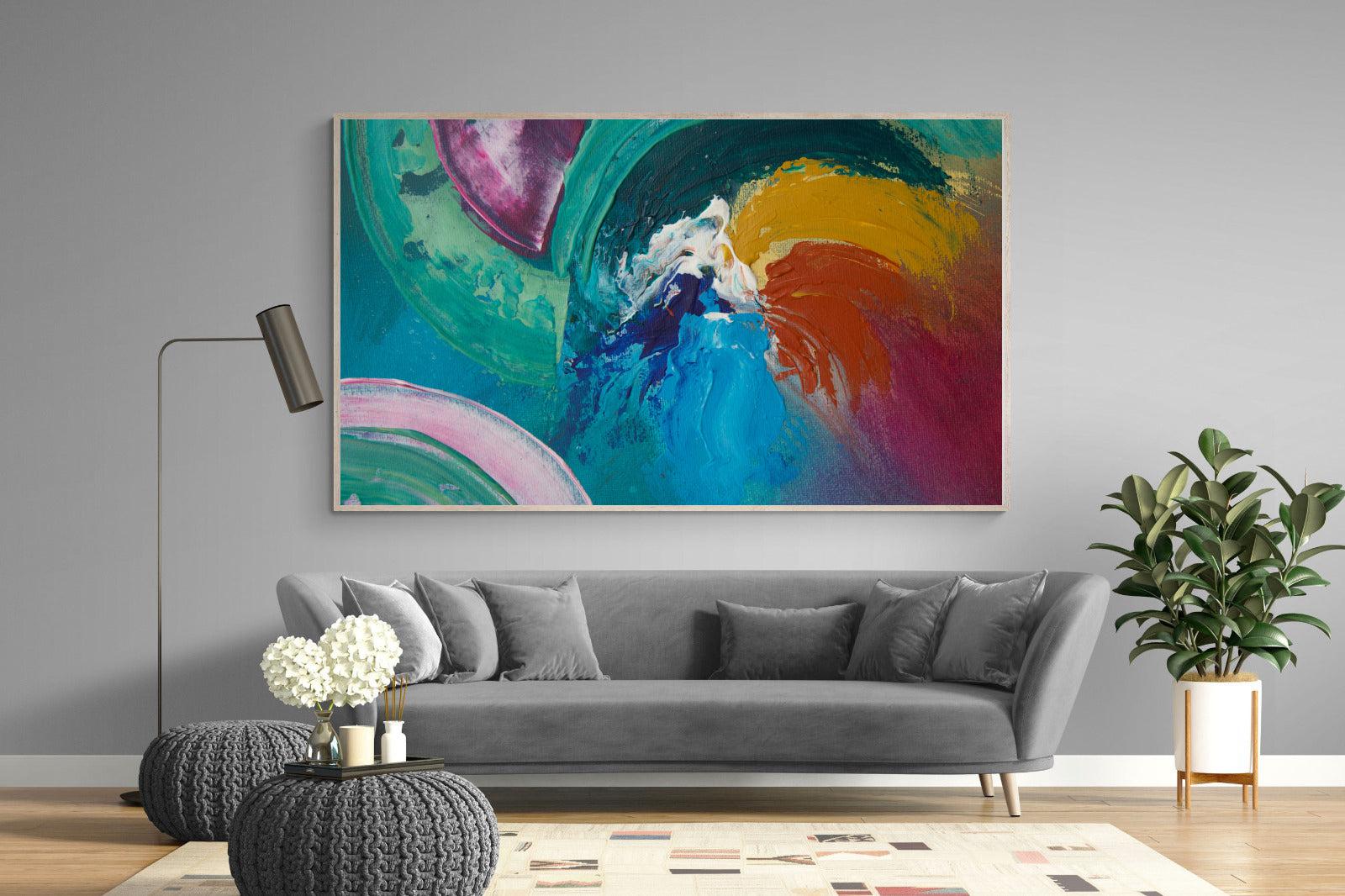 Vortex-Wall_Art-220 x 130cm-Mounted Canvas-Wood-Pixalot