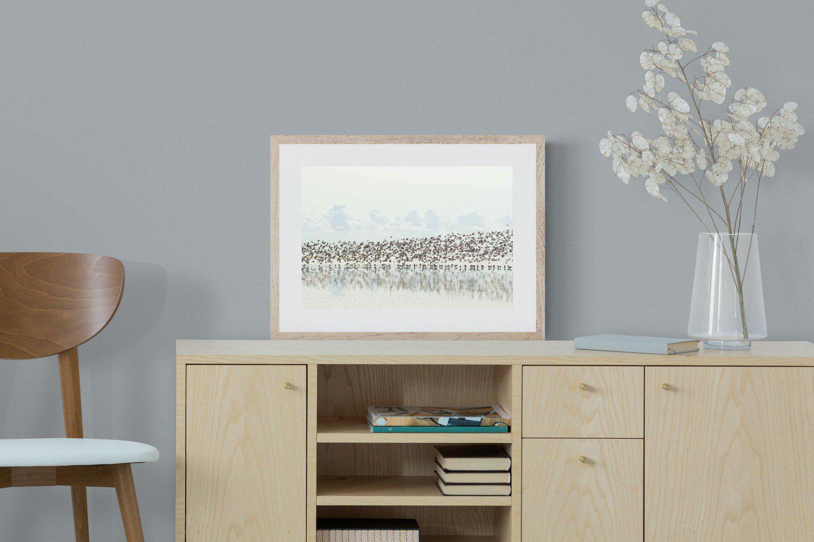 Waders-Wall_Art-60 x 45cm-Framed Print-Wood-Pixalot
