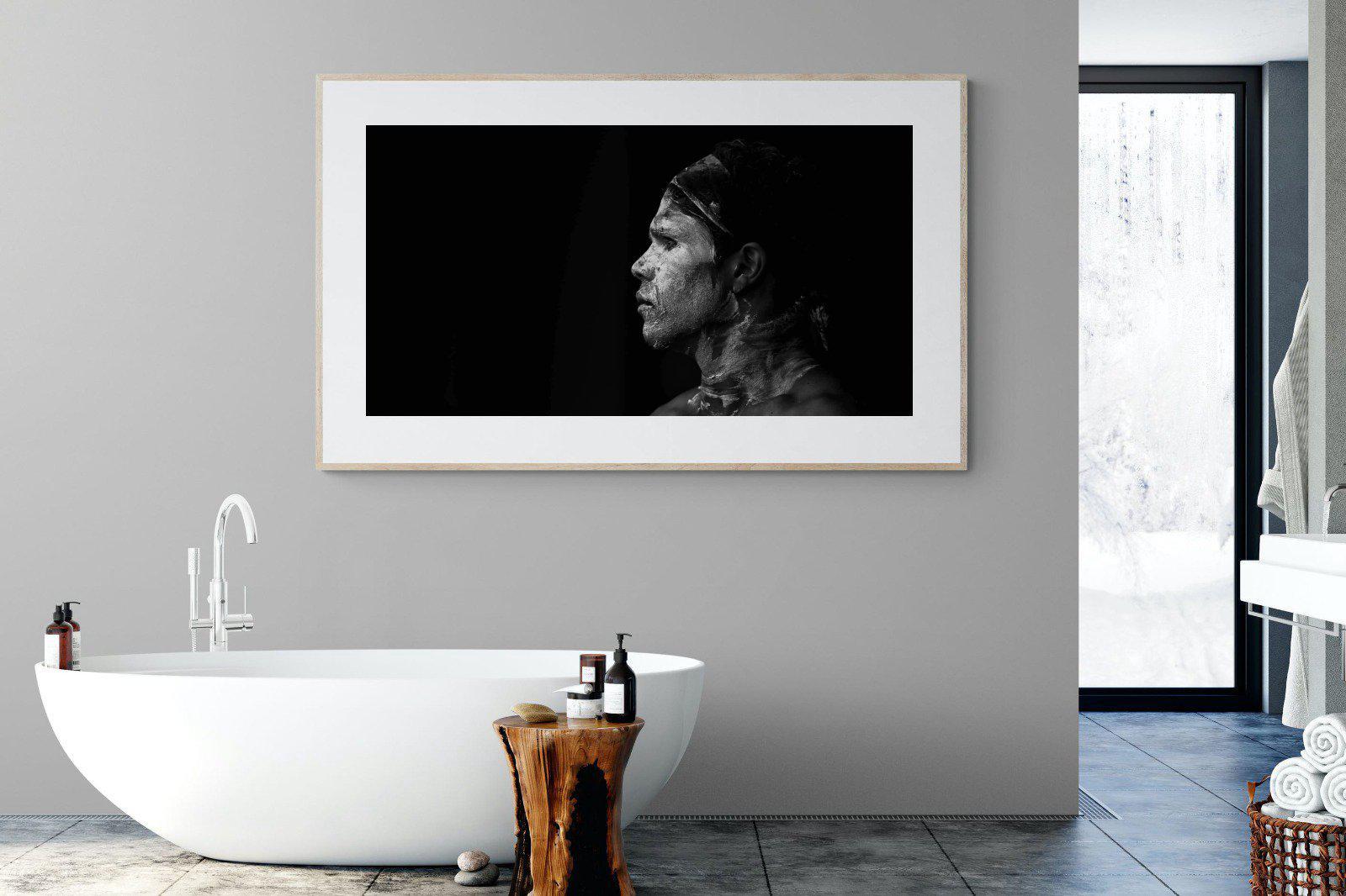 Warrior-Wall_Art-180 x 110cm-Framed Print-Wood-Pixalot