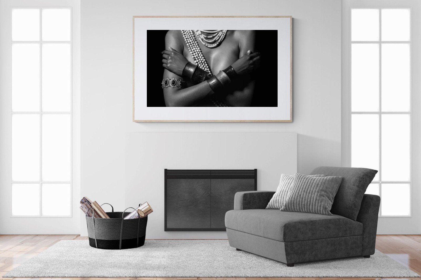 Warrior Princess Marriage-Wall_Art-150 x 100cm-Framed Print-Wood-Pixalot