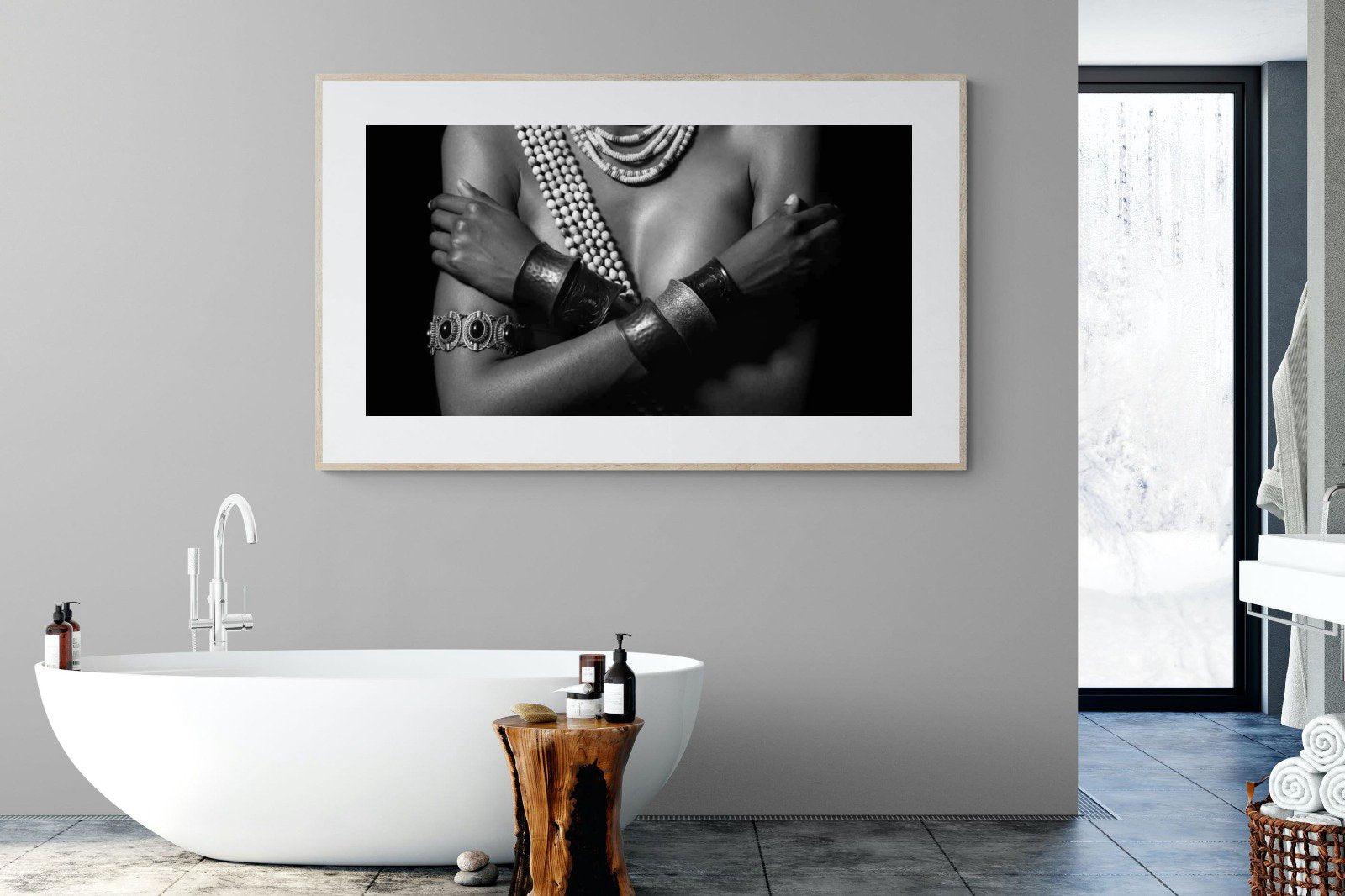 Warrior Princess Marriage-Wall_Art-180 x 110cm-Framed Print-Wood-Pixalot