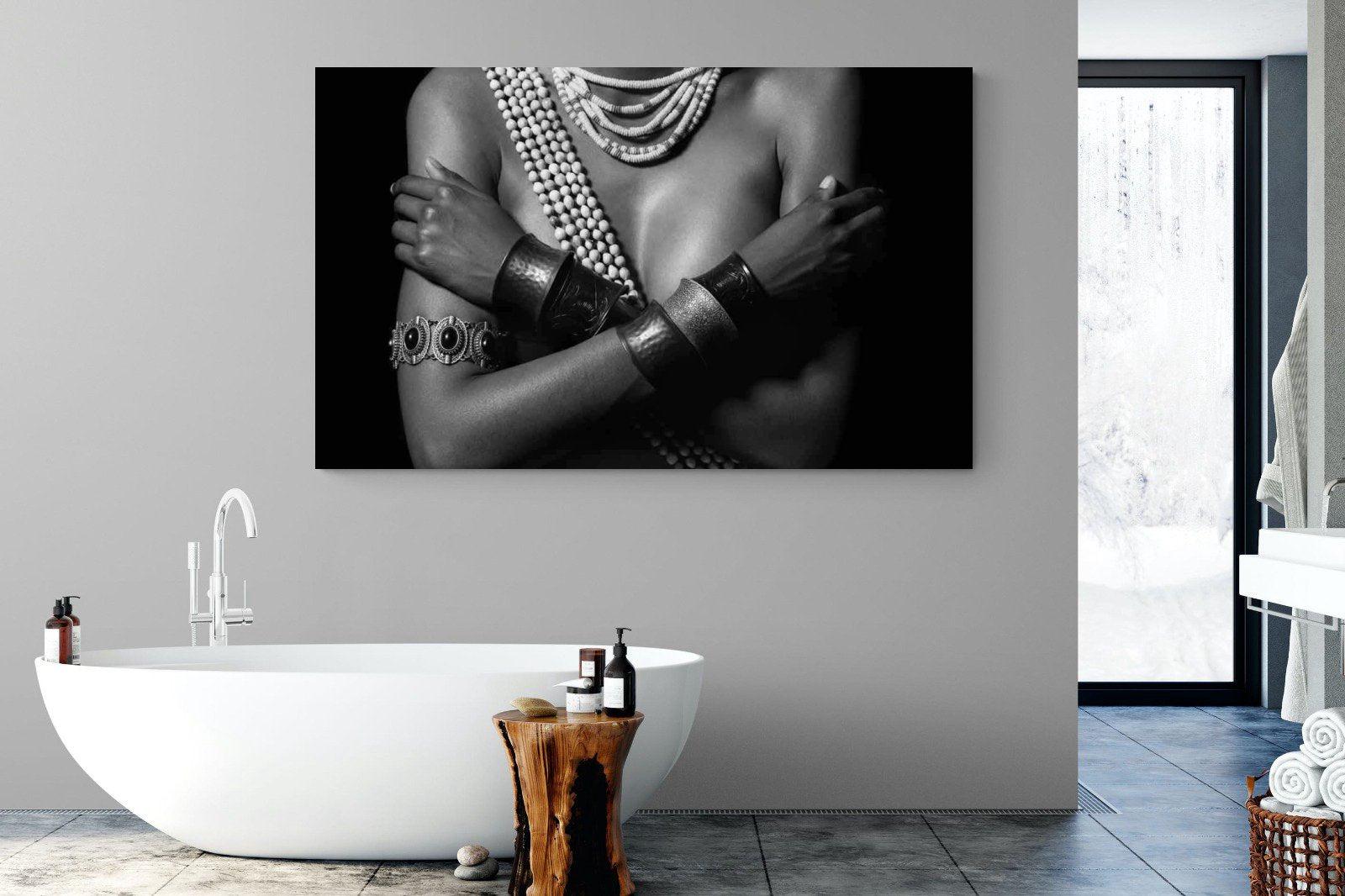 Warrior Princess Marriage-Wall_Art-180 x 110cm-Mounted Canvas-No Frame-Pixalot