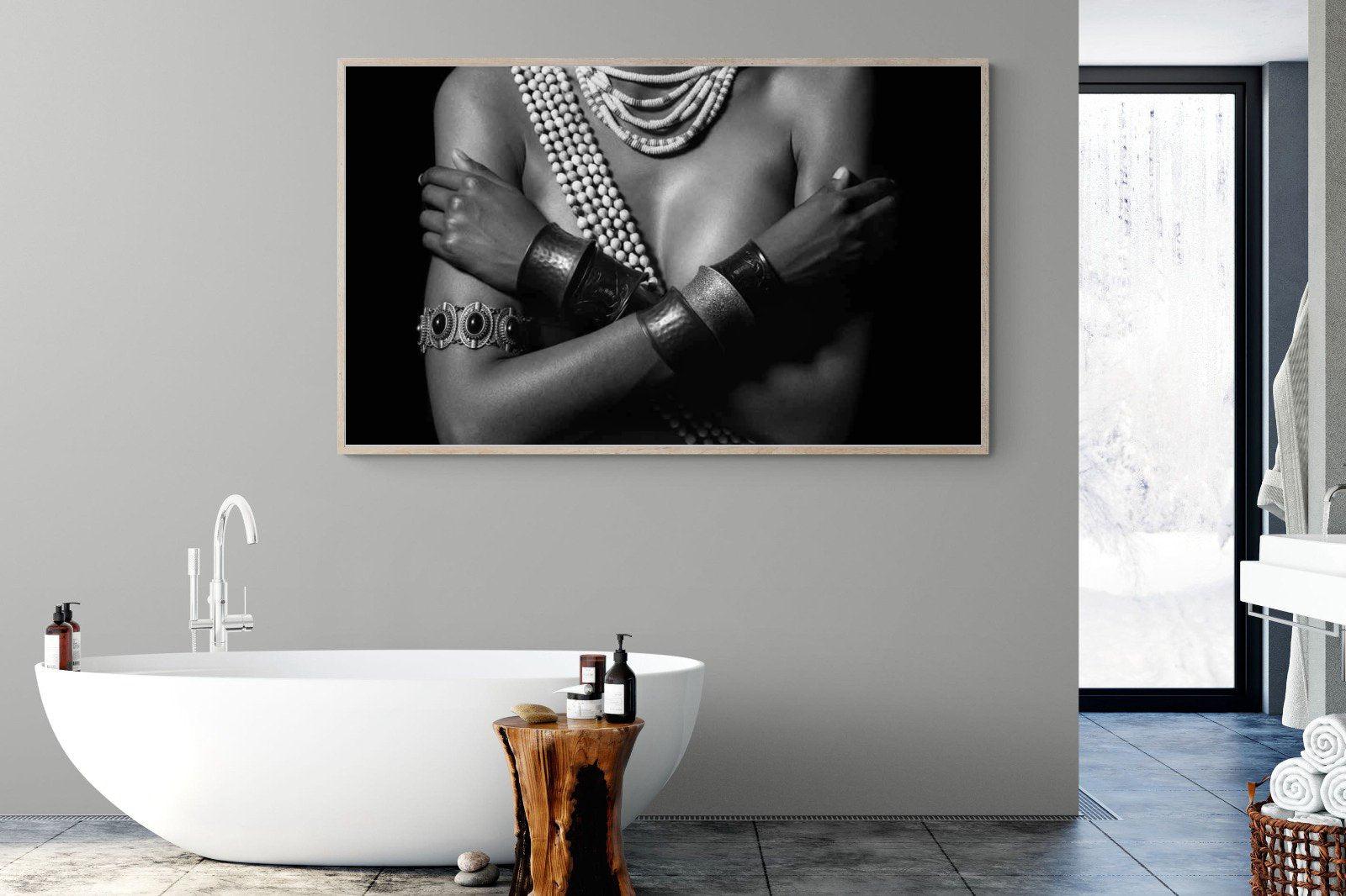 Warrior Princess Marriage-Wall_Art-180 x 110cm-Mounted Canvas-Wood-Pixalot