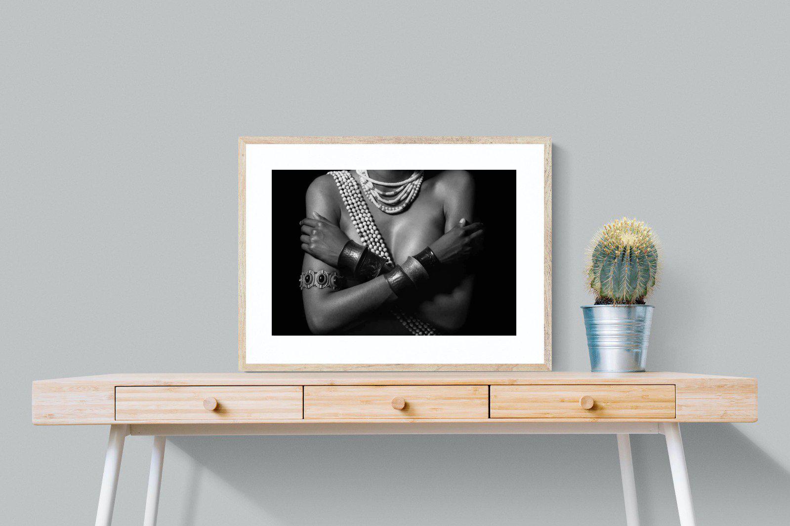 Warrior Princess Marriage-Wall_Art-80 x 60cm-Framed Print-Wood-Pixalot
