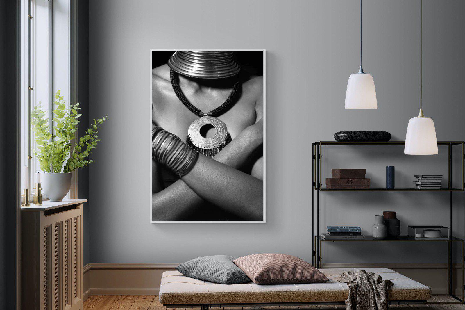 Warrior Princess-Wall_Art-120 x 180cm-Mounted Canvas-White-Pixalot