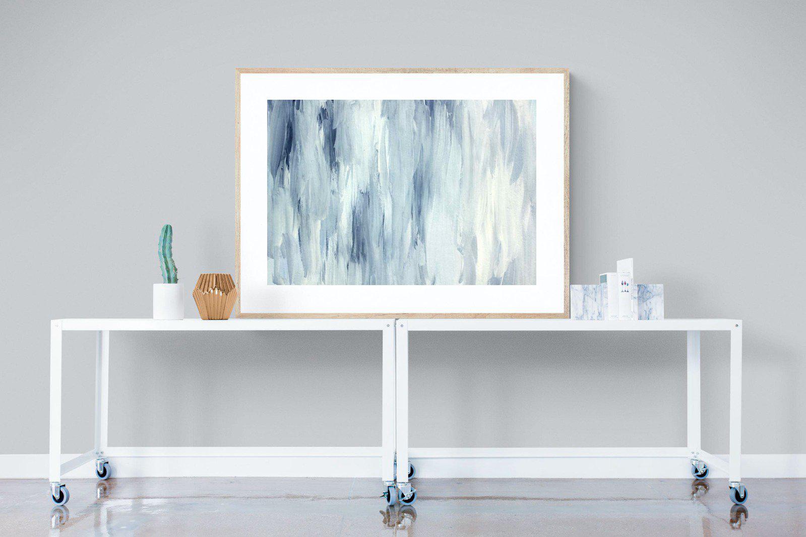 Wash-Wall_Art-120 x 90cm-Framed Print-Wood-Pixalot