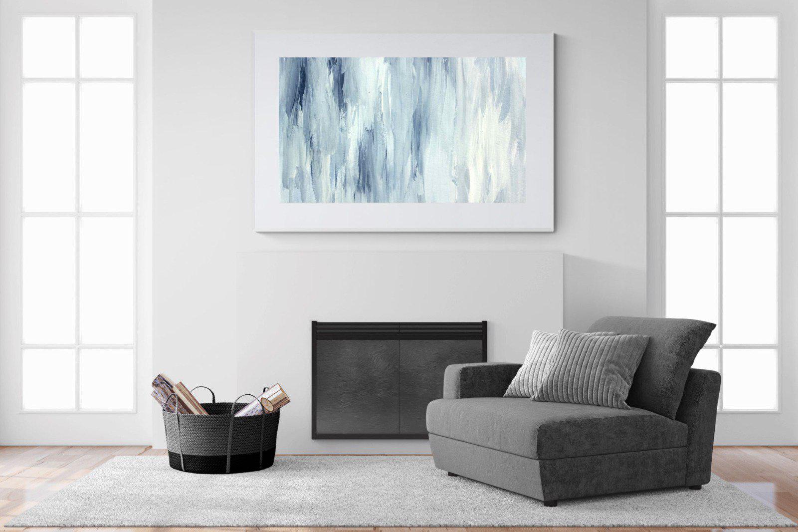 Wash-Wall_Art-150 x 100cm-Framed Print-White-Pixalot