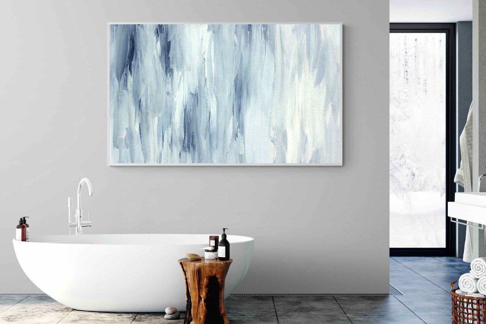 Wash-Wall_Art-180 x 110cm-Mounted Canvas-White-Pixalot