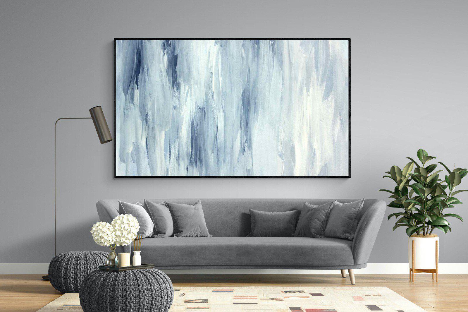 Wash-Wall_Art-220 x 130cm-Mounted Canvas-Black-Pixalot