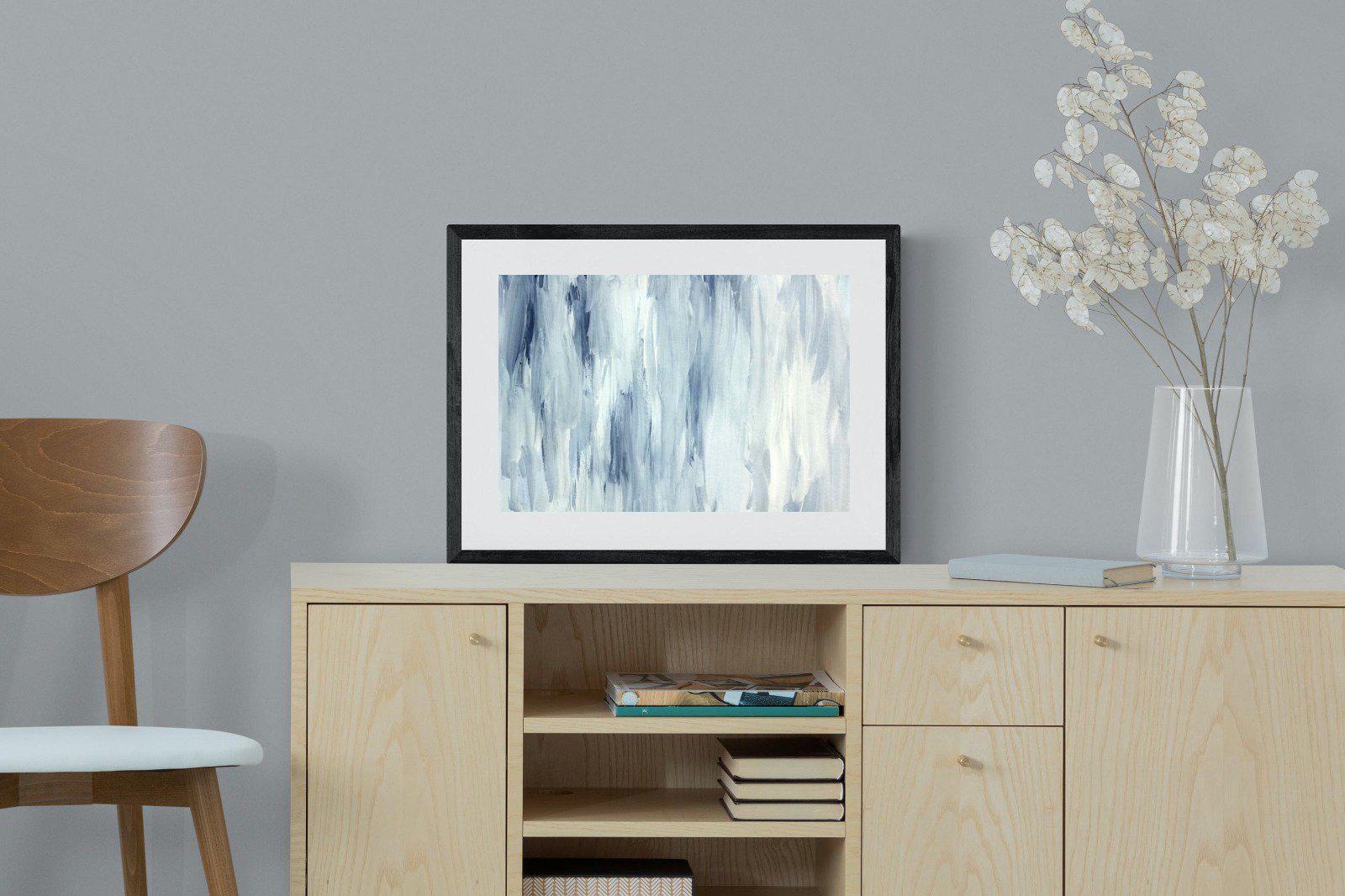 Wash-Wall_Art-60 x 45cm-Framed Print-Black-Pixalot